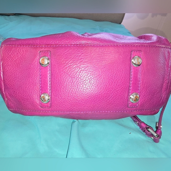 EUC Marc Jacobs Pink Shoulder Bag with Ruched Detailing - Picture 4 of 8